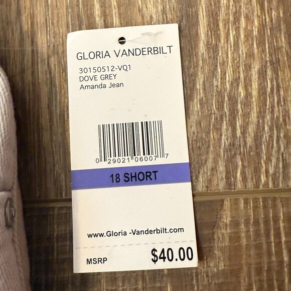 Gloria Vanderbilt Amanda Jeans – Size 18S - Picture 13 of 16